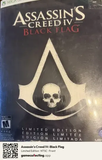 Assassin's Creed IV: Black Flag Xbox 360, NTSC box front