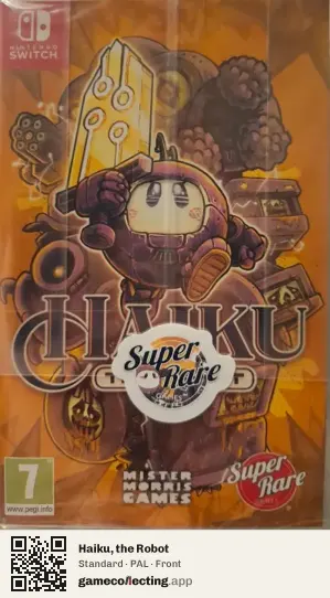 Haiku, the Robot Nintendo Switch, PAL box front
