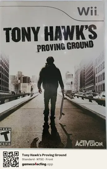 Tony Hawk's Proving Ground Nintendo Wii, NTSC box front