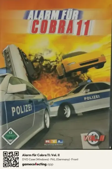 Alarm für Cobra 11: Vol. II Computer, Germany box front