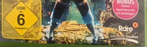 Kinect Sports Rivals, the USK square on its front