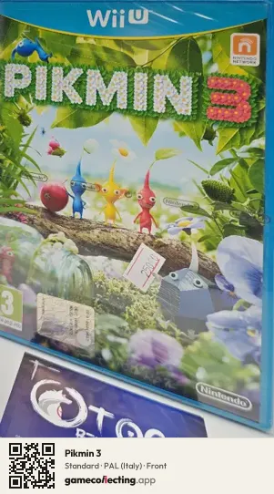 Pikmin 3 Nintendo Wii U, Italy box front