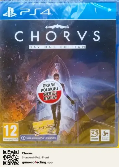 Chorus PlayStation 4, PAL box front
