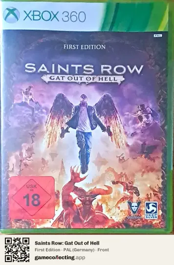 Saints Row: Gat Out of Hell Xbox 360, Germany box front