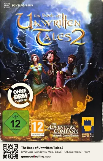 The Book of Unwritten Tales 2 Computer, Germany box front