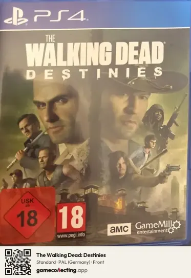 The Walking Dead: Destinies PlayStation 4, Germany box front