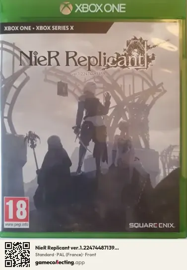 NieR Replicant ver.1.22474487139... Xbox One, France box front