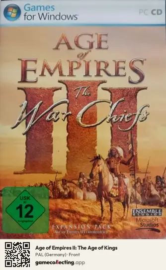 Age of Empires II: The Age of Kings Computer, Germany box front