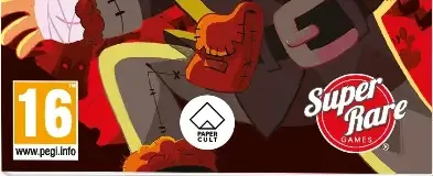 Bloodroots, the PEGI square on its front