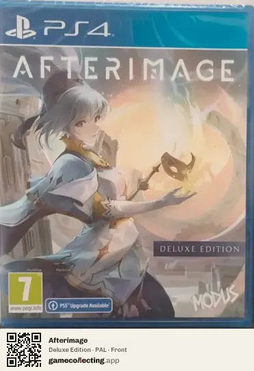 Afterimage PlayStation 4, PAL box front