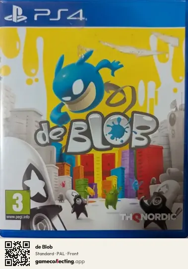 de Blob PlayStation 4, PAL box front