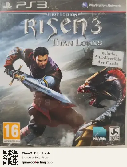 Risen 3: Titan Lords PlayStation 3, PAL box front