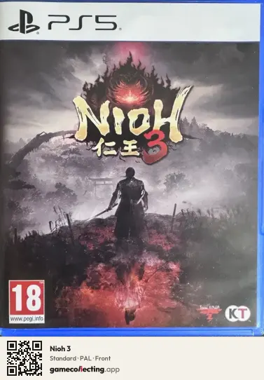 Nioh 3 PlayStation 5, PAL box front