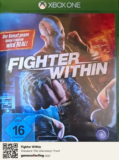 Fighter Within Xbox One, Germany box front
