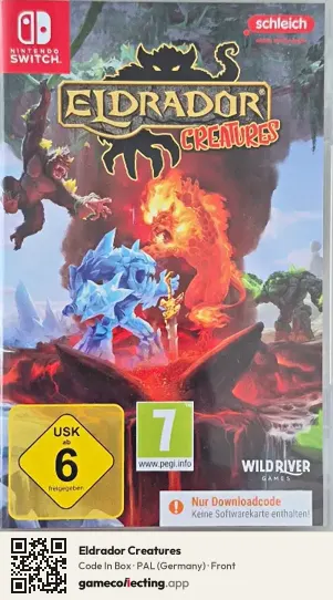 Eldrador Creatures Nintendo Switch, Germany box front