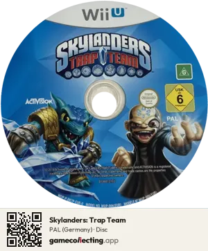 Skylanders: Trap Team Nintendo Wii U, PAL disc