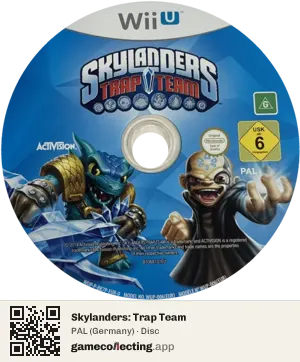 Skylanders: Trap Team Nintendo Wii U, PAL disc