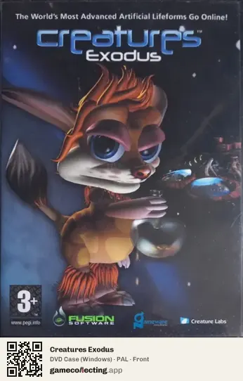 Creatures Exodus Computer, PAL box front
