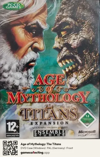 Age of Mythology: The Titans Computer, Germany box front