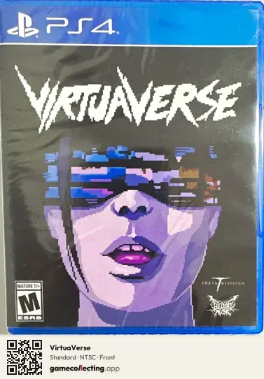 VirtuaVerse PlayStation 4, NTSC box front