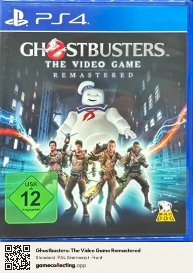 Ghostbusters: The Video Game Remastered PlayStation 4, Germany box front
