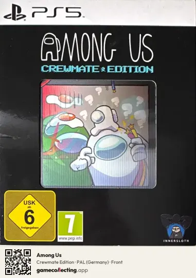 Among Us PlayStation 5, Germany box front