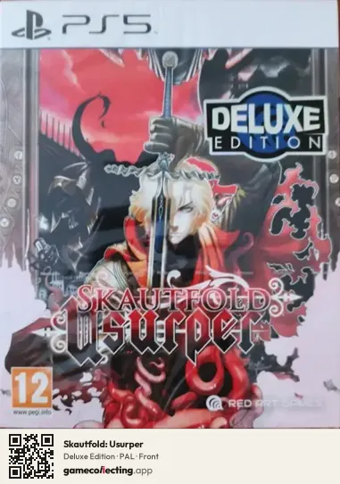 Skautfold: Usurper PlayStation 5, PAL box front