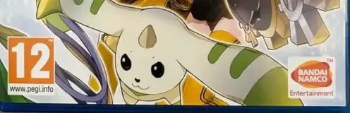 Digimon Story Cyber Sleuth, the PEGI square on its front