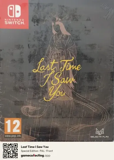 Last Time I Saw You Nintendo Switch, PAL box front