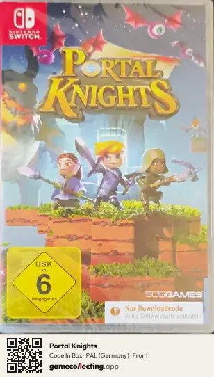 Portal Knights Nintendo Switch, Germany box front