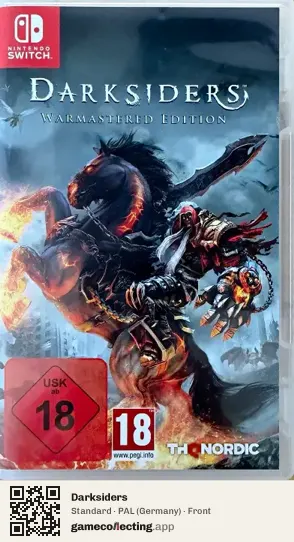 Darksiders Nintendo Switch, Germany box front