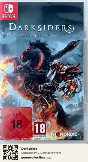 Darksiders Nintendo Switch, Germany box front