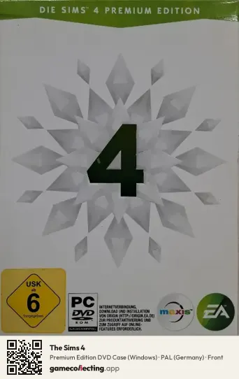 The Sims 4 Computer, Germany box front