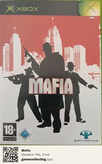 Mafia Xbox, PAL box front