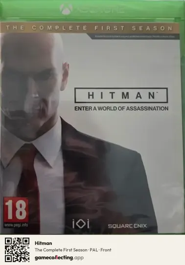 Hitman Xbox One, PAL box front