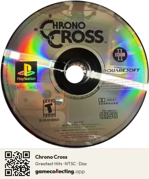 Chrono Cross PlayStation, NTSC disc
