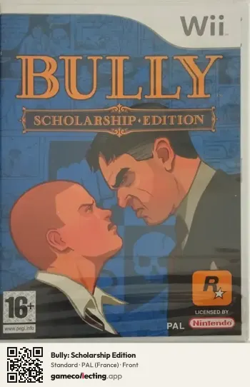 Bully: Scholarship Edition Nintendo Wii, France box front