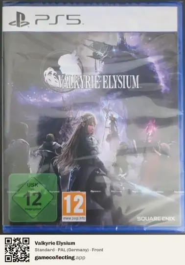 Valkyrie Elysium PlayStation 5, Germany box front
