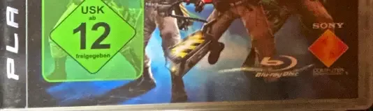 Ghostbusters: The Video Game, the USK square on its front