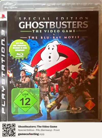 Ghostbusters: The Video Game PlayStation 3, Germany box front