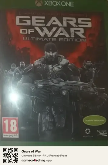 Gears of War Xbox One, France box front