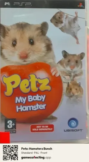Petz: Hamsterz Bunch PlayStation Portable, PAL box front