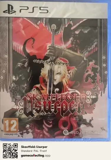 Skautfold: Usurper PlayStation 5, PAL box front