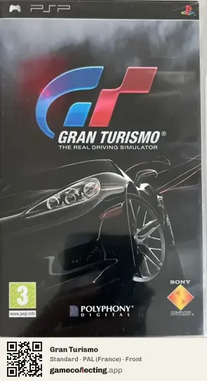 Gran Turismo PlayStation Portable, France box front