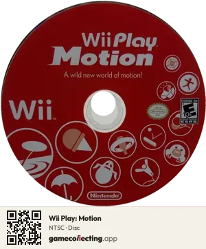 Wii Play: Motion Nintendo Wii, NTSC disc
