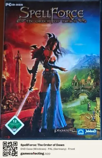 SpellForce: The Order of Dawn Computer, Germany box front