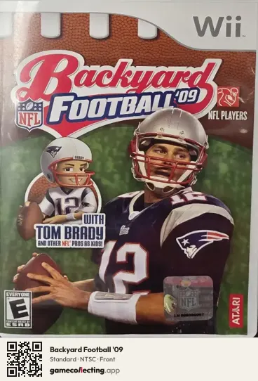 Backyard Football '09 Nintendo Wii, NTSC box front