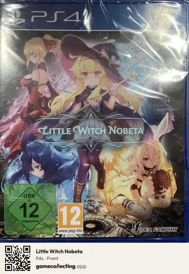 Little Witch Nobeta PlayStation 4, PAL box front
