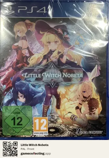 Little Witch Nobeta PlayStation 4, PAL box front