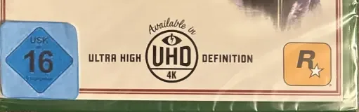 L.A. Noire, the USK square on its front